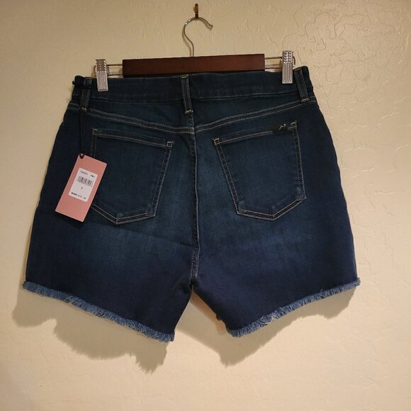 NWT JEN7 BY 7 FOR ALL MANKIND Fray Hem Short Size 8 & 10 - Picture 2 of 11